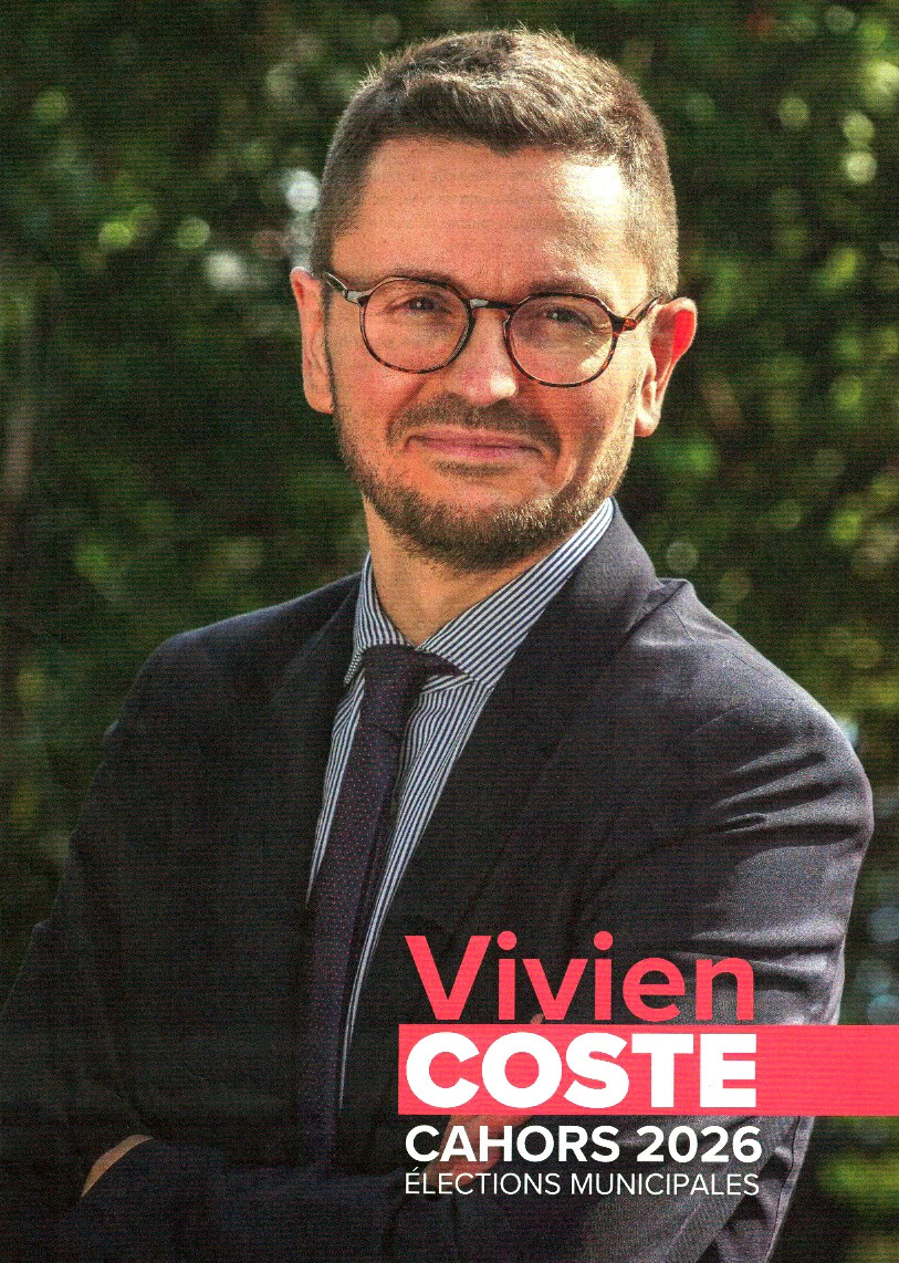 Pas de logo de parti sur les tracts de Vivien Coste